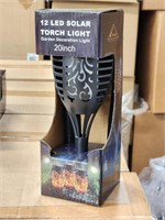 (146x) LED Solar Torch Lights