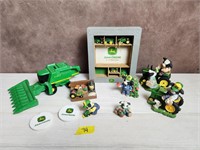 John Deere Ceramic Items Lot