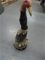 Art-Handmade Ceramic Bird Sculpture
