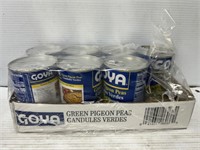 Goya 7 pack green pigeon peas best by Nov 2026