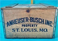 Anheuser-Busch Crate
