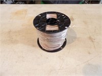 500ft. 12 AWG Wire White-Red Stripe