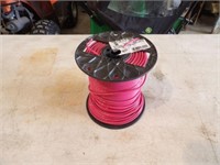 500ft. 10 AWG Wire Blue Almost Full Roll