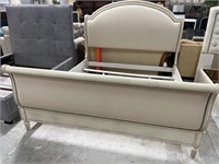 King Size century Co.  Bedframe with upholstered