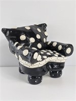 Ceramic Chair Decoration (Black & White)