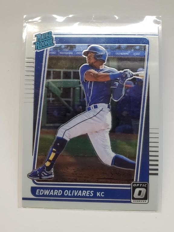 2021 Donruss Optic Rated Rookie Edward Olivares RC