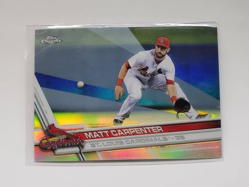 2017 Topps Chrome Refractor Matt Carpenter