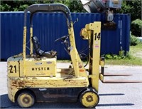 [CH] Hyster Forklift ~ Propane ~ As Found ~ Runs