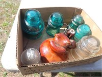 Vintage Glass Insulators