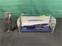 Aldo Domani pen set, Sig Sauer P 229 pistol clip