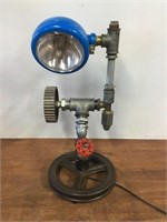 "Hot Rod" inspired Antique Headlight Lamp