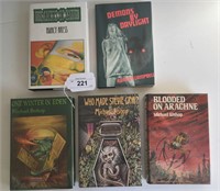 Arkham House Lot of Five Volumes. All in DJ's.