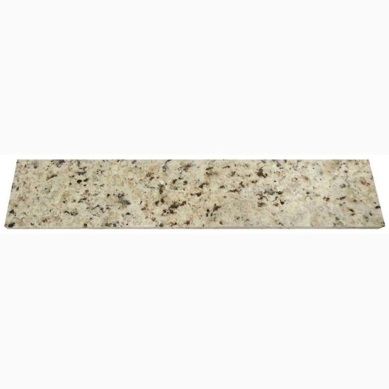 21 in. Granite Sidesplash in Giallo Ornamental