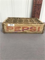 Pepsi wooden crate w/ dividers