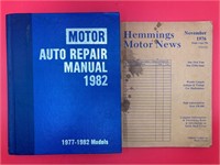 1982 Motor’s Repair Manual & Hemmings Motor News
