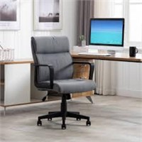 Grey fabric office chair retails $169