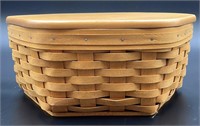 Longaberger Hexagon Generations Basket W Liner &