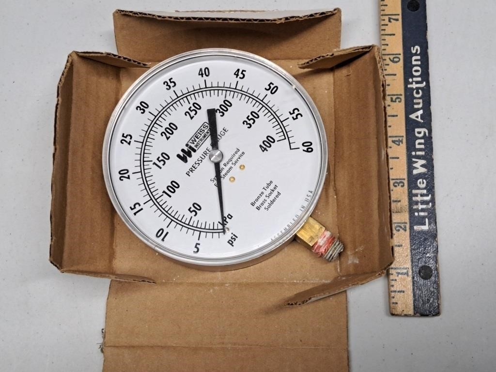 WEISS PRESSURE GAUGE-NEW