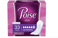 Poise Fresh Protection Ultimate Regular Pads