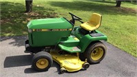 John Deere model 240 lawn and garden tractor with