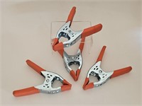 SET OF 4 CONSTRUCTION CLAMPS-LIKE NEW