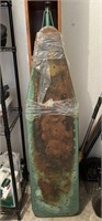 Vintage ironing board 53.5” x 14” @ widest