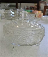 Footed candy dish