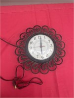 United club clock, Corp. cast iron clock