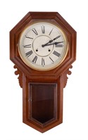 Oak Antique Regulator Clock
