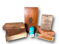 Atq. Cigar Box Collection WOW