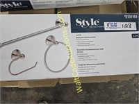 Style Selections Jakob 3 piece Bathroom Hardware