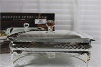 Silver Plated Covered Casserole w/ Warmer