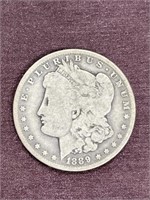 1889 O Morgan silver Dollar coin