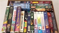 Group of kids VHS movies and others