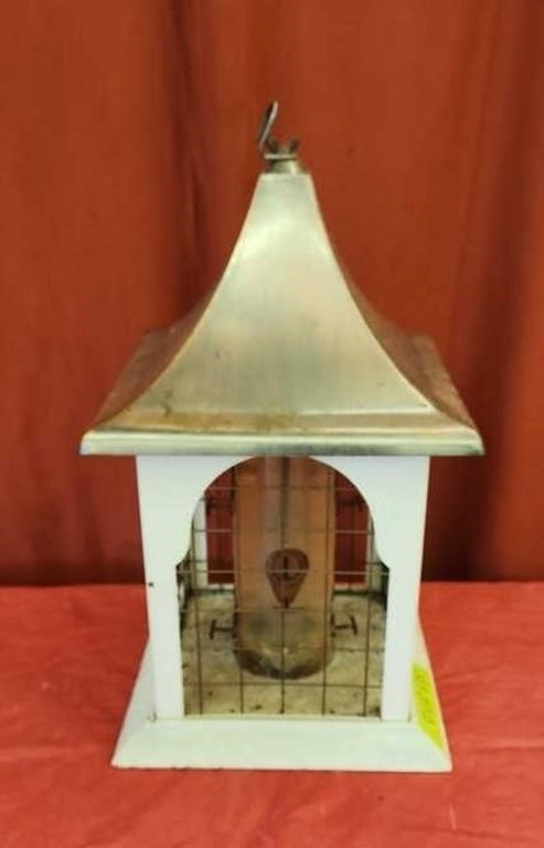 Metal Bird Feeder - Measures 12"x12"x24"