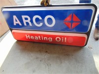 Arco Heating Oil sign