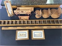 Wood organizers, and decorative items