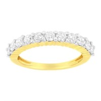 10K Gold Diamond Wedding Ring
