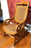 antique sewing rocker- VG condition