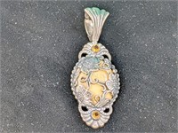 CAROLYN POLLACK STERLING PENDANT