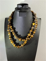 Tiger's Eye 19 1/2" Necklace