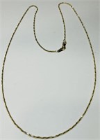 10KT YELLOW GOLD 2.80GRS 20 INCH CHAIN