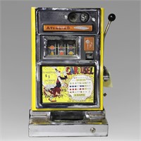 ARCADIAN ARISTOCRAT VTG 5 cent SLOT MACHINE