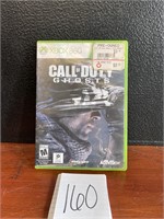 Xbox 360 call of duty ghosts video game