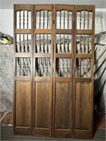 Vintage Wood Room Partition