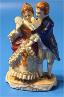 Fancy Couple Figurine from Occupied Japan