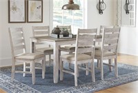 Ashley D394 Table and 6 Chairs
