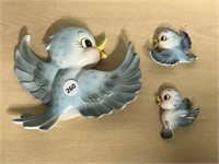 Set of 3 ESD Japan Birds - Wall Hangings