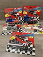 (5) Racing Champions 1:87 NASCAR Transports