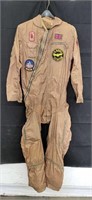 Vintage Navy ?  flight suit with patches